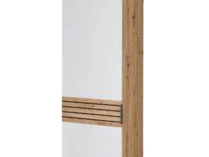 Milan Gardróbszekrény Artisan tölgy/Fehér