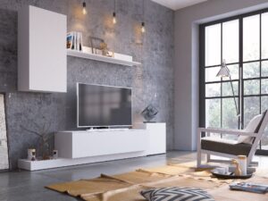 Rimini Szekrénysor - Fehér